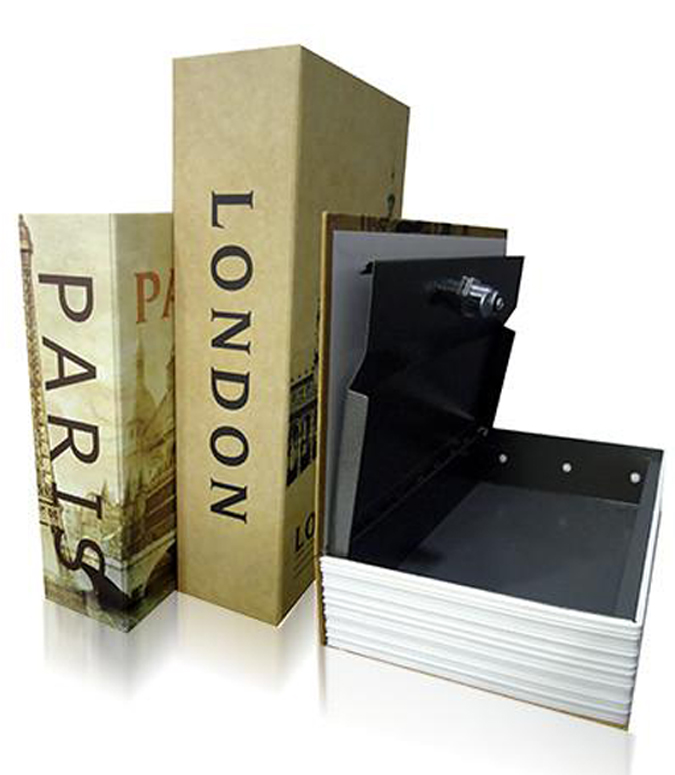 Caja de seguridad libro grande