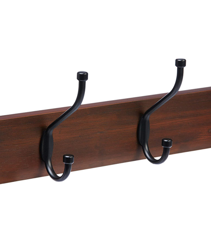 Perchero de mueble montado en la pared