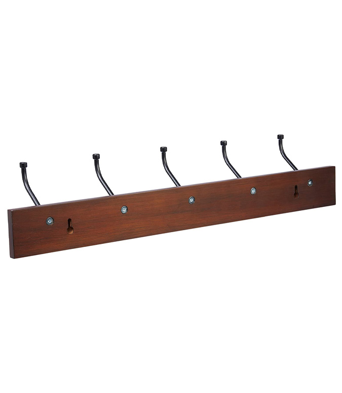 Perchero de mueble montado en la pared