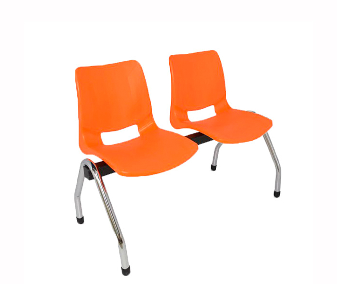 Banca Bold Cromada 2 Plazas