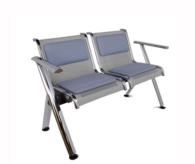 Banca Steel Tapizada 2 Plazas