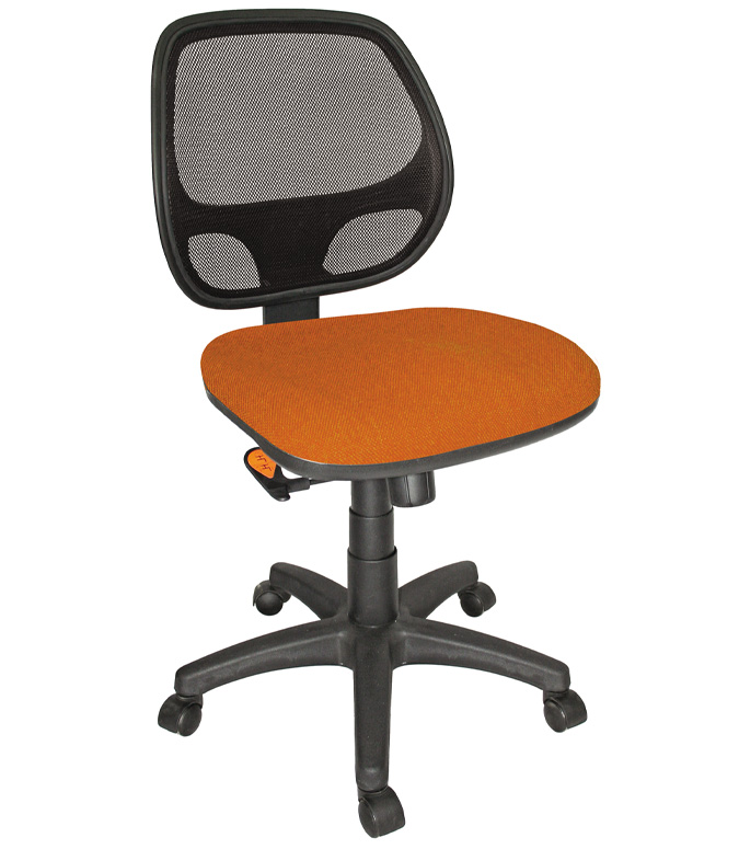 Silla secretarial Therapy Negra